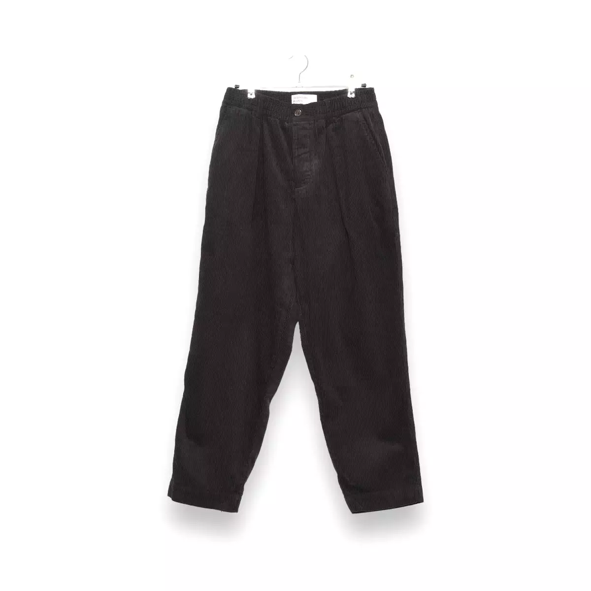 Universal Works Pleated Track Pant Cord Licorice 29519