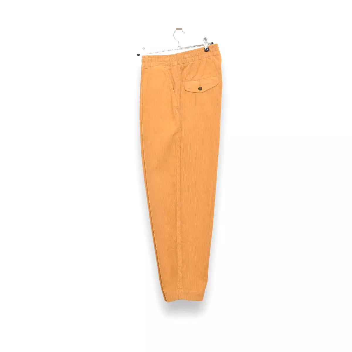 Universal Works pleated track pants cord corn 29519