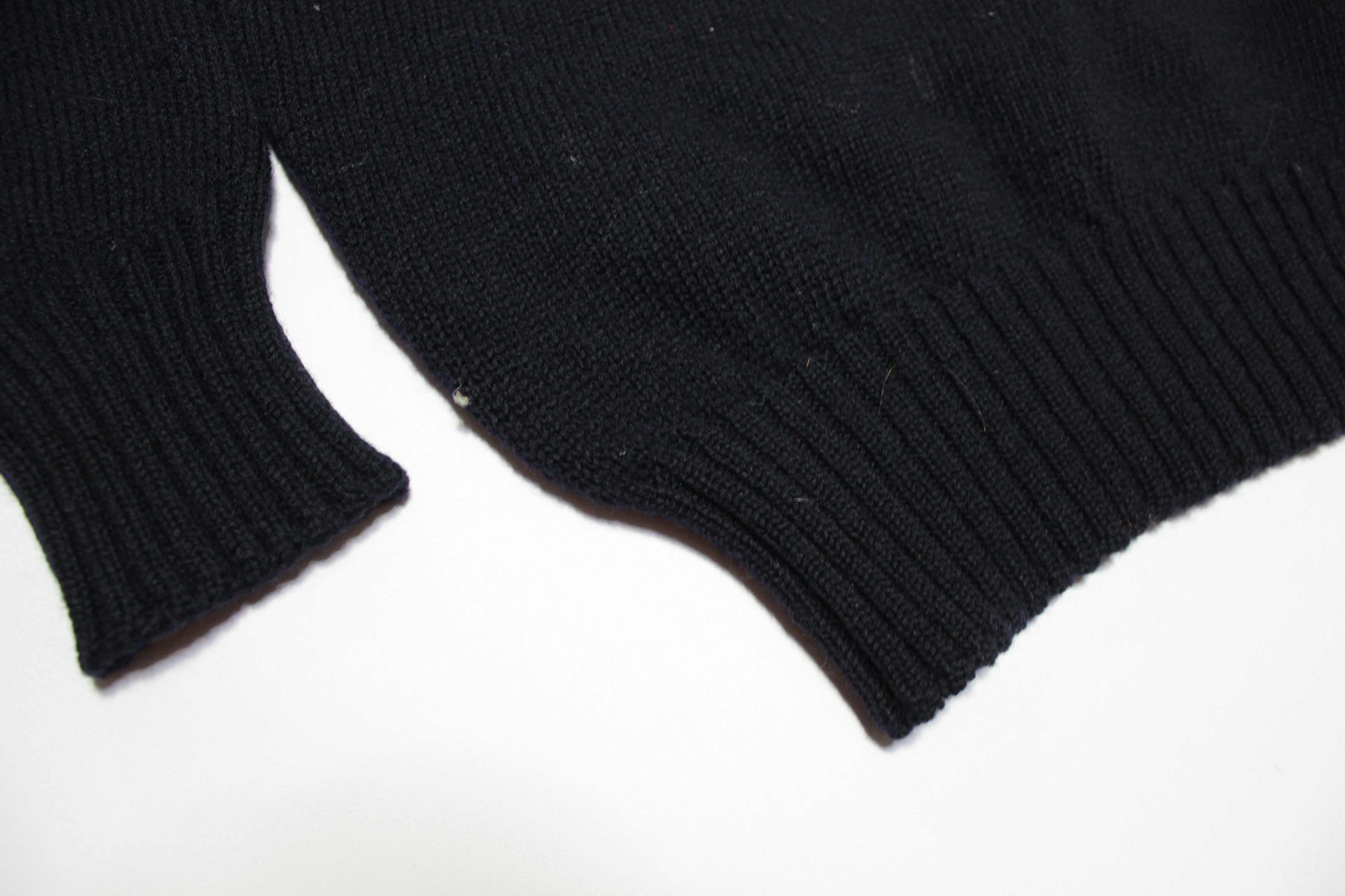 US Navy 1962 Vintage Wool Military Sweater - 60's Turtleneck - 100% Wool - Military Contract