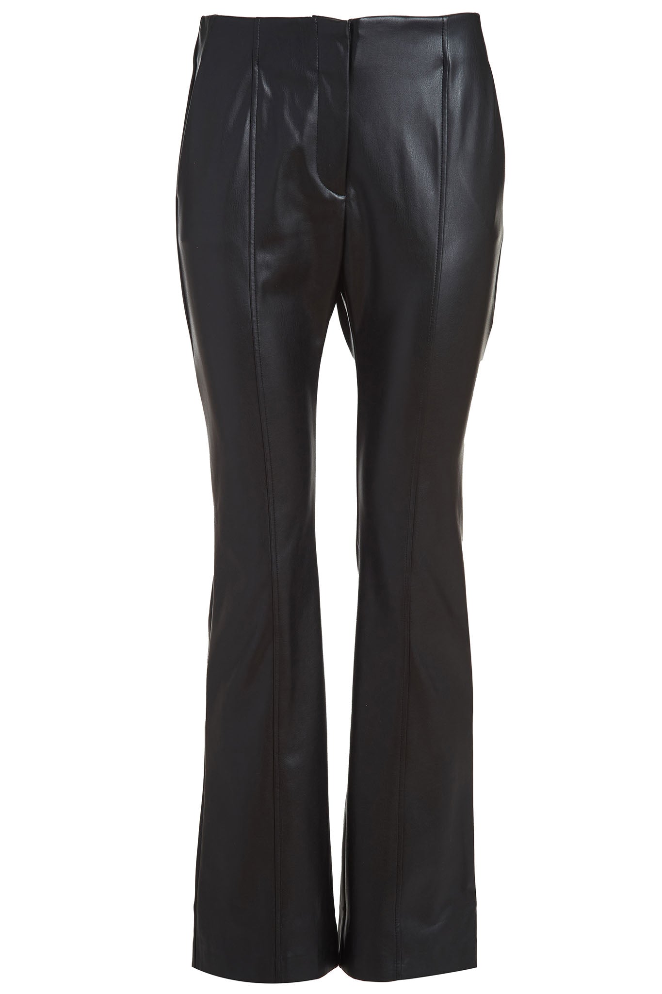 Vegan Leather Flare Leg Pant - The Harrison | Stretch & Comfortable