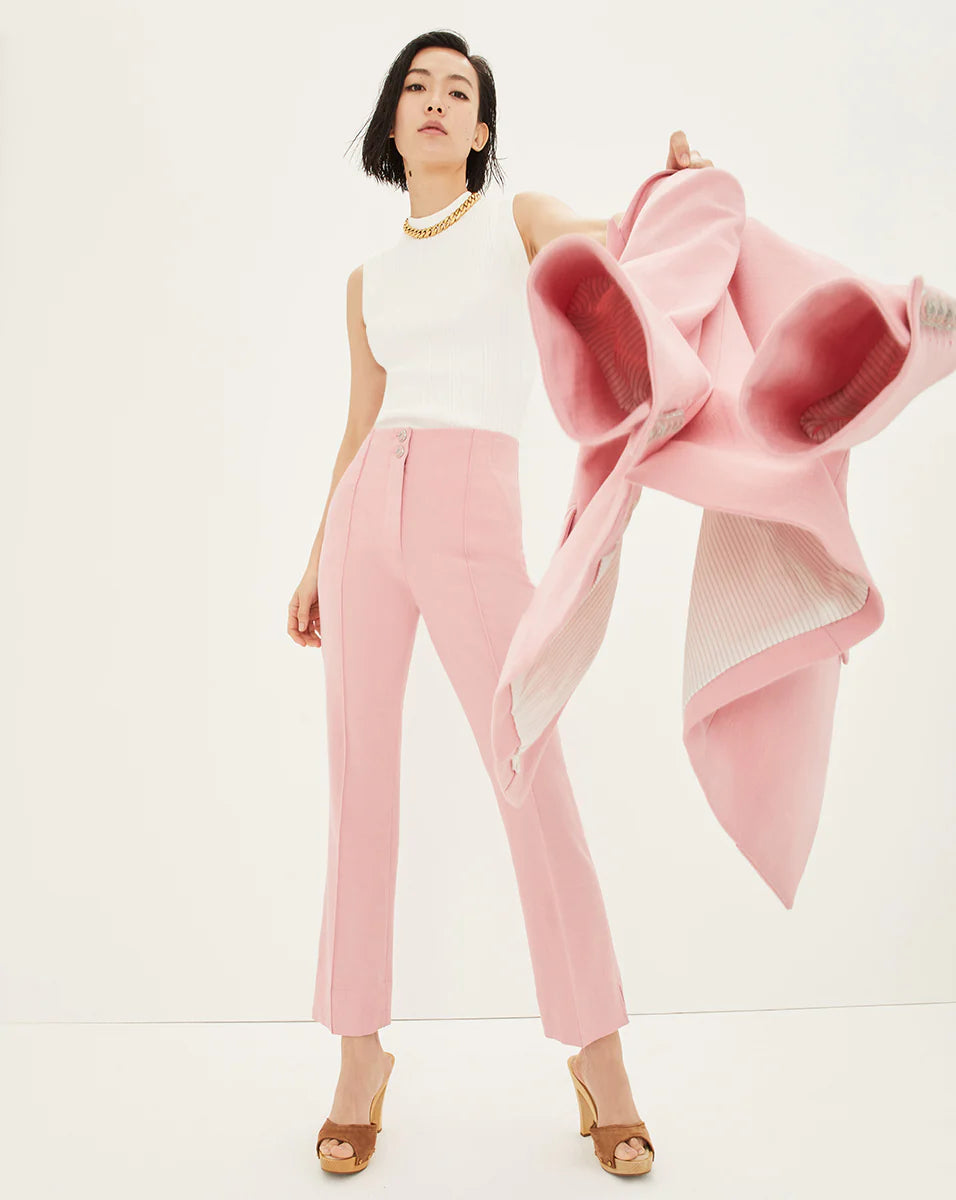 Veronica Beard Kean Pant Peony - Shop Online Now.