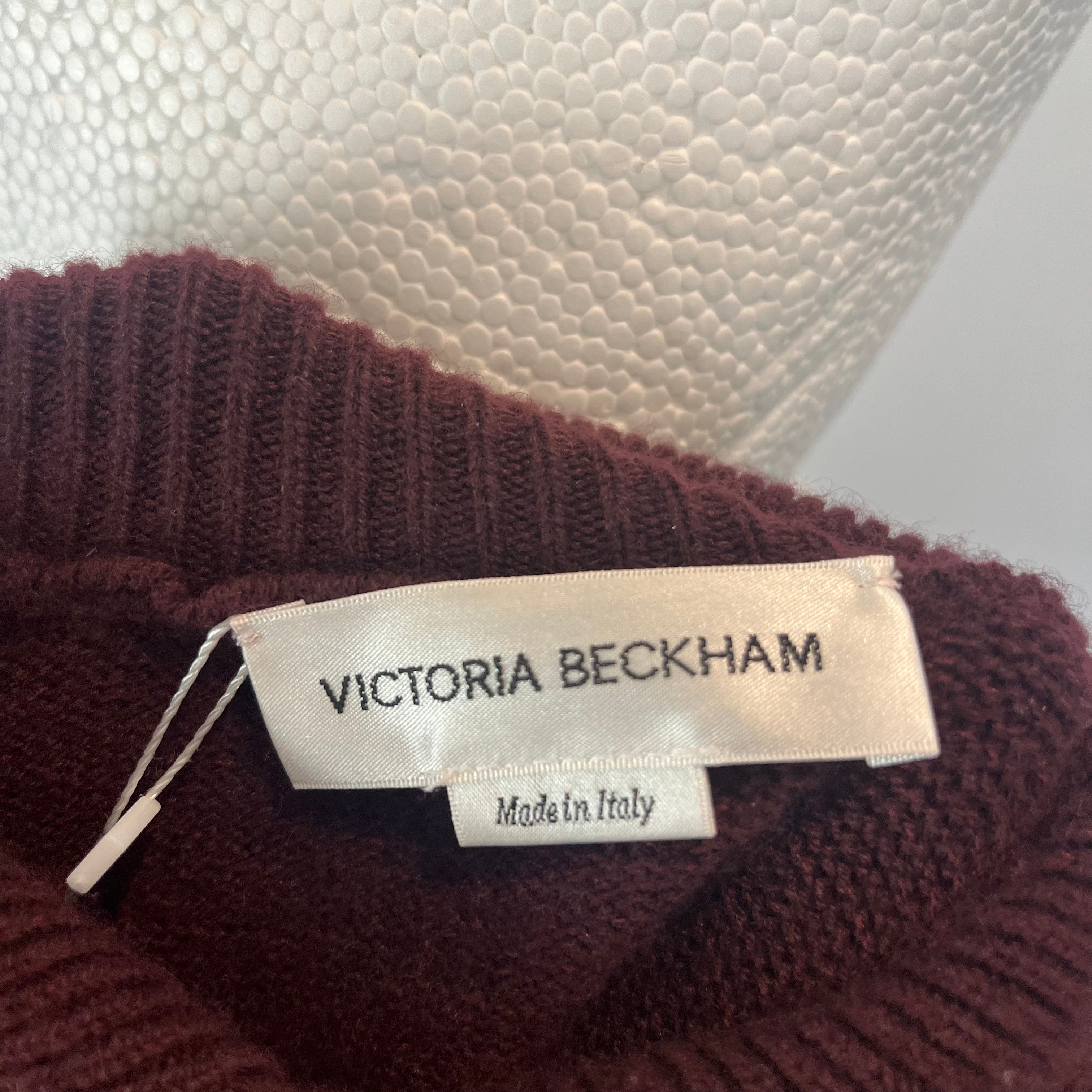 Victoria Beckham Berry Cashmere Sleeveless Sweater (Size S)