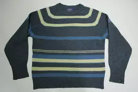 Vintage 1960's Pendleton Fireplace Striped Wool Sweater