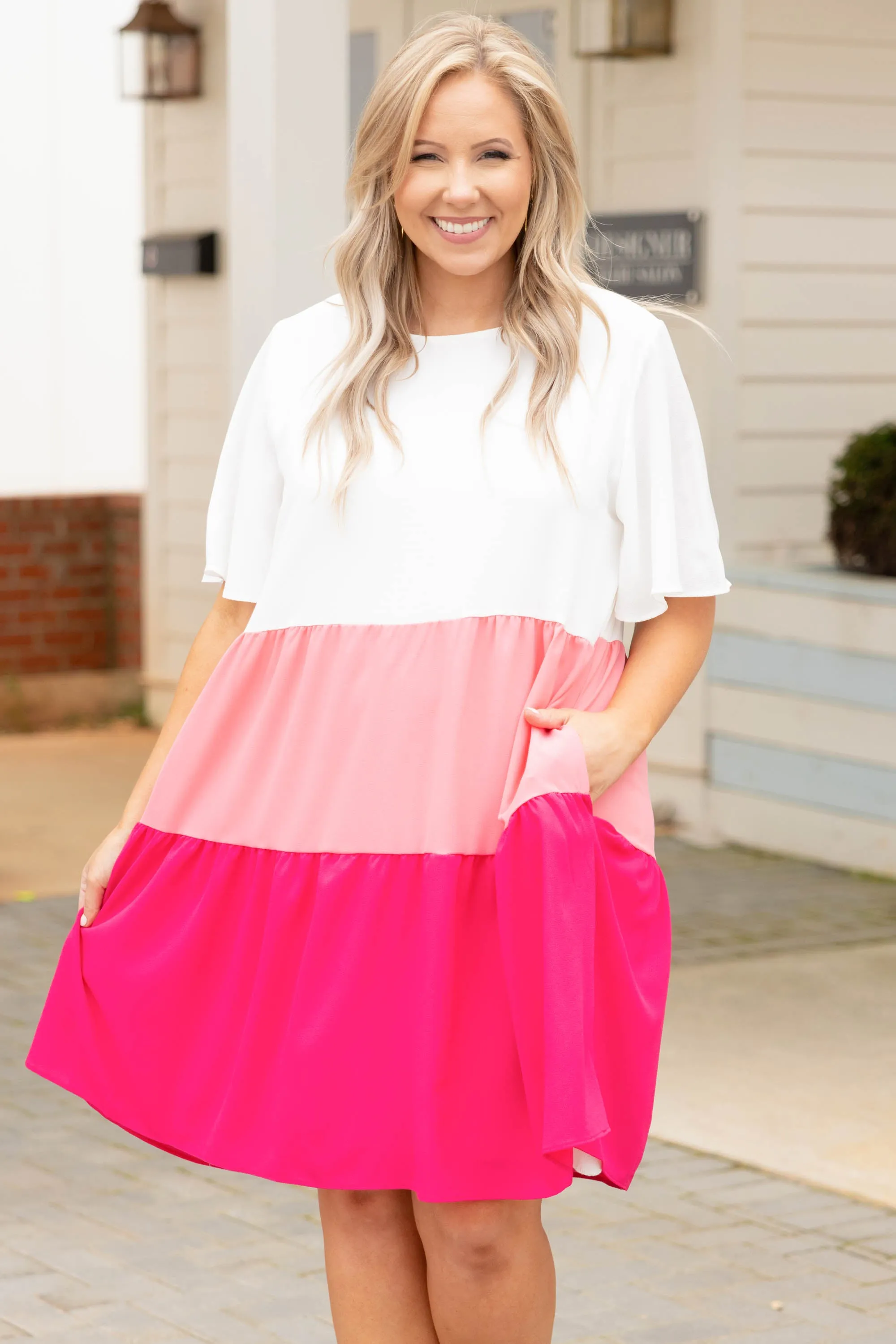 White Watermelon Dress