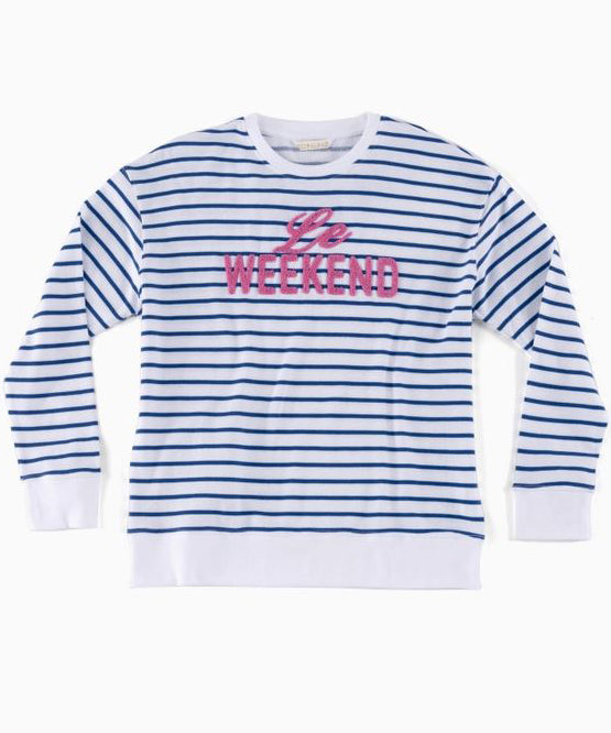 Weekend Sweatshirt in Sky Blue