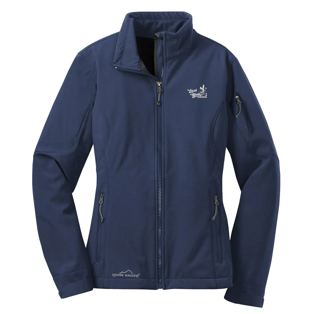 Women Local Blues Eddie Bauer Soft Shell Jacket