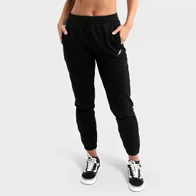 Women's Black Relaxed Track Pants