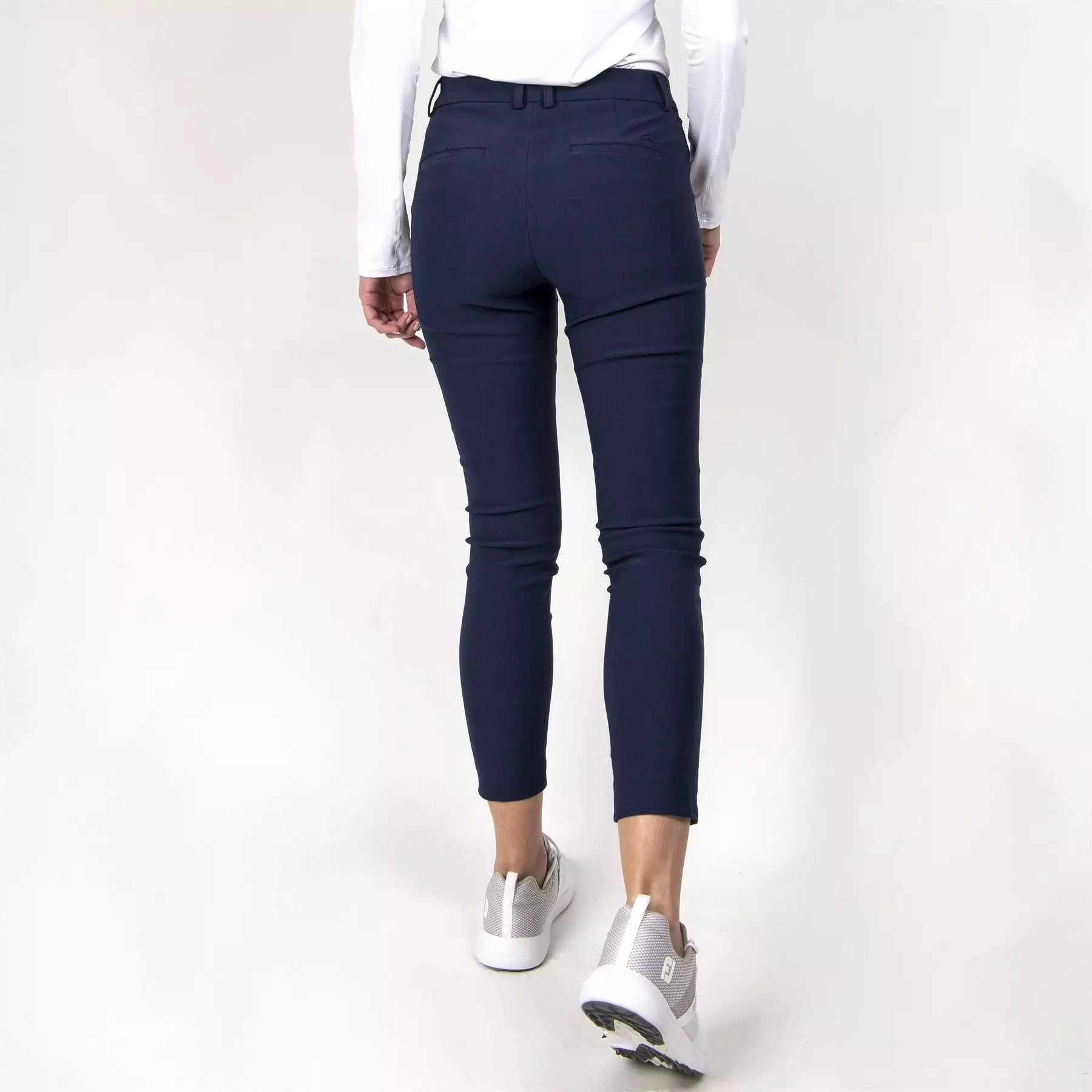 Womens Cotton Slim Fit 7/8 Treggings - Atlanta Blue 2024