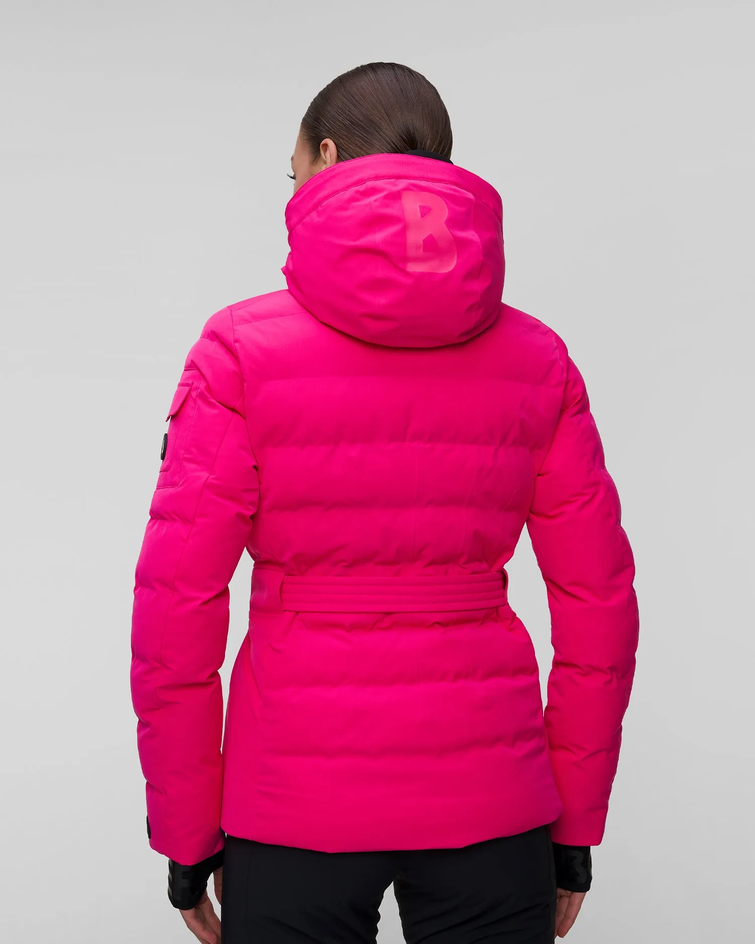 Womens pink ski jacket BOGNER Ellya1-T 31884816-656