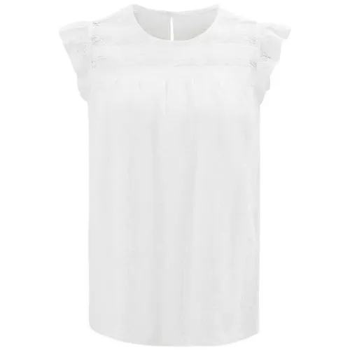 Women's Sleeveless T-Shirt - Casual Solid Color