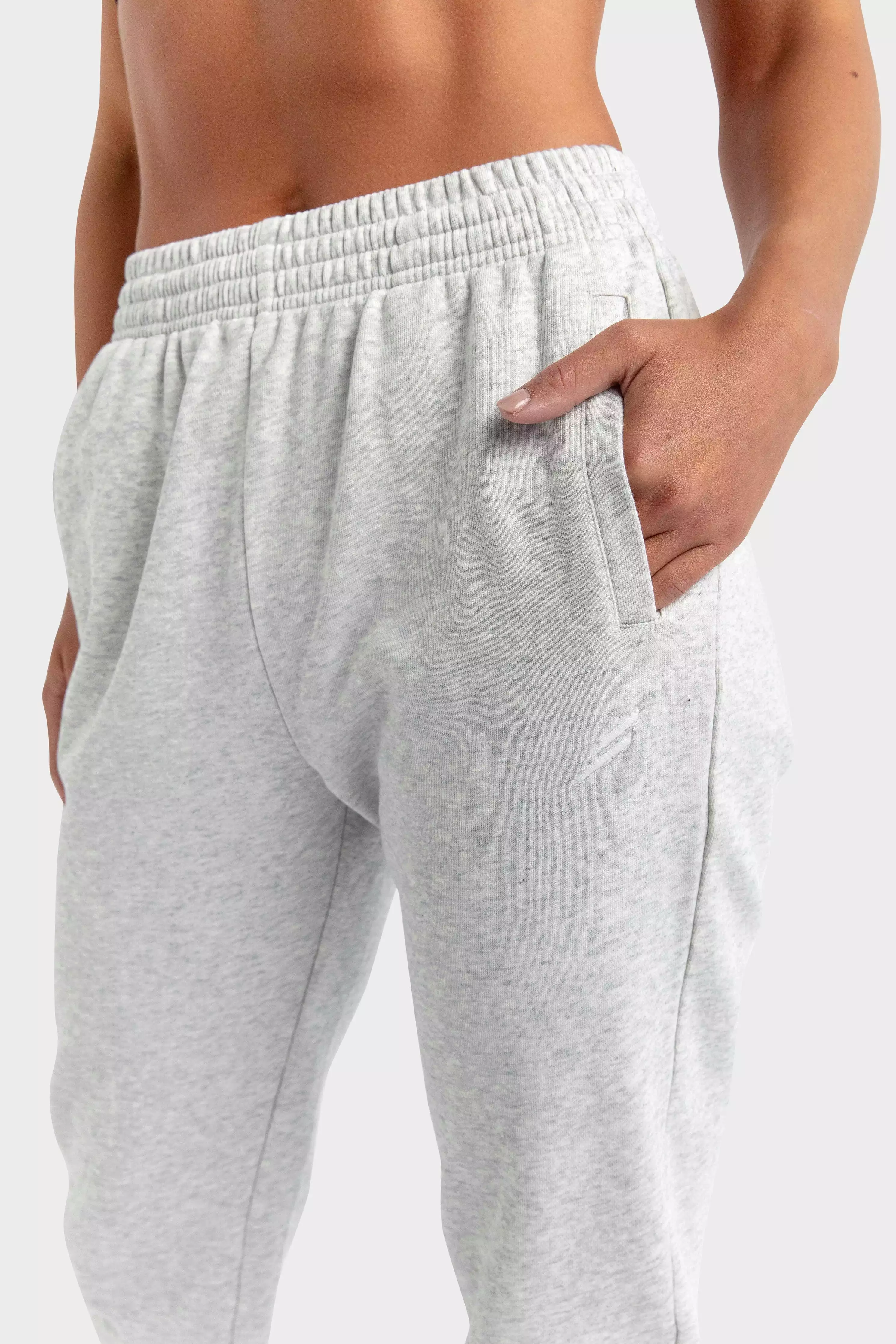 Women's Track Pants - Snow Marl by Mark