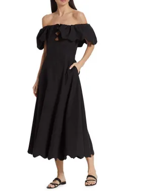 Women's Black Leona Strapless Dress