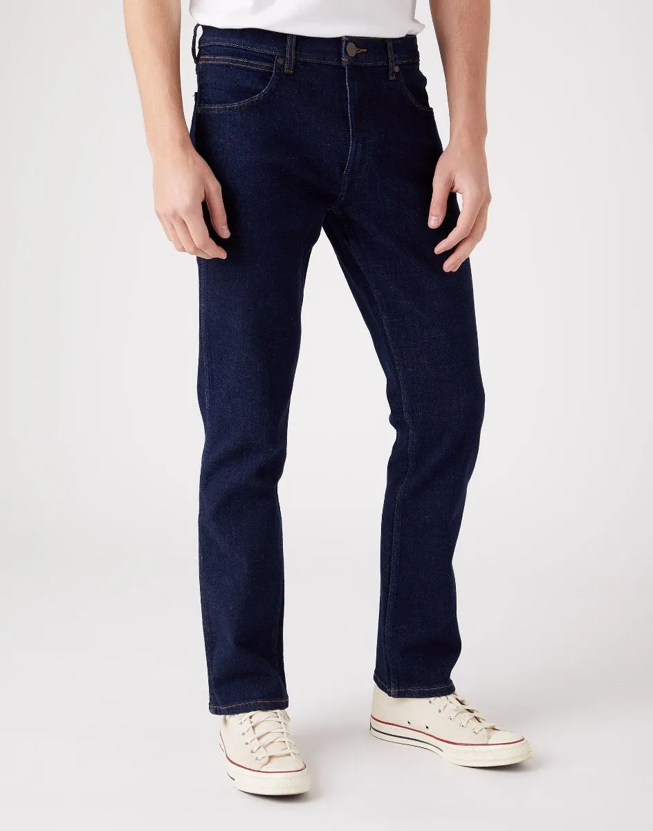 Wrangler Greensboro Straight Denim Jeans Drifter