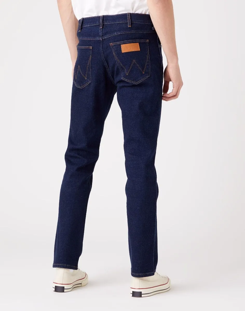 Wrangler Greensboro Straight Denim Jeans Drifter