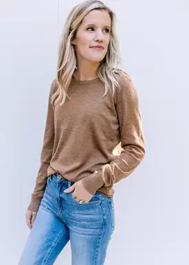 X Camel Sweater - Closet Staple