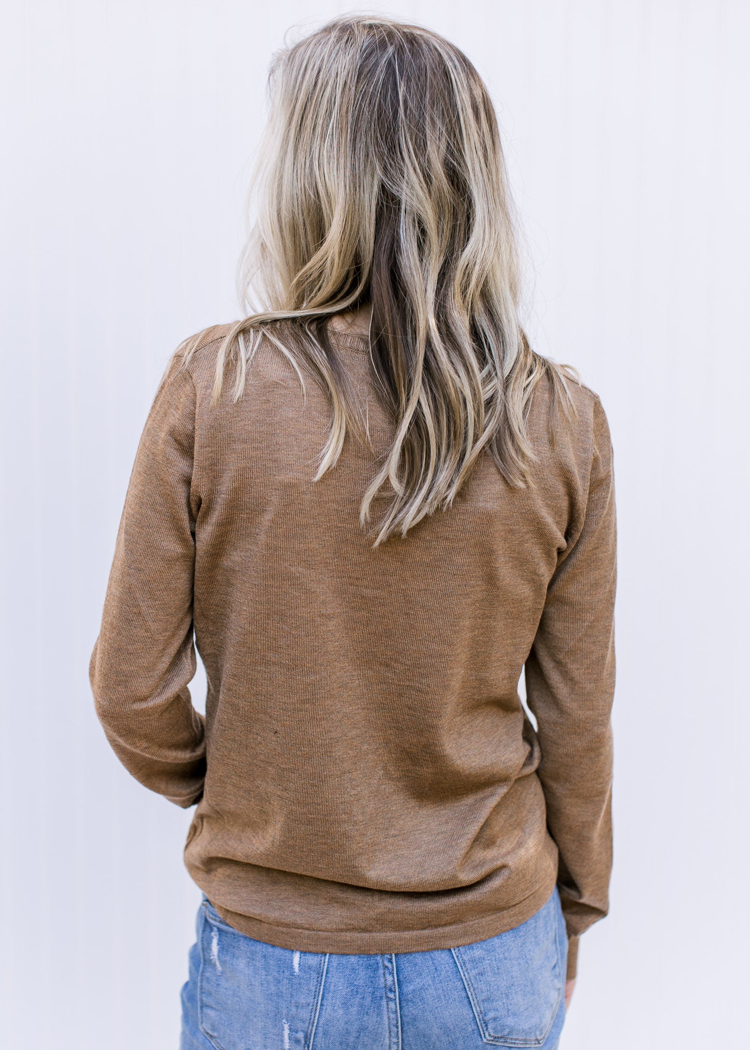 X Camel Sweater - Closet Staple