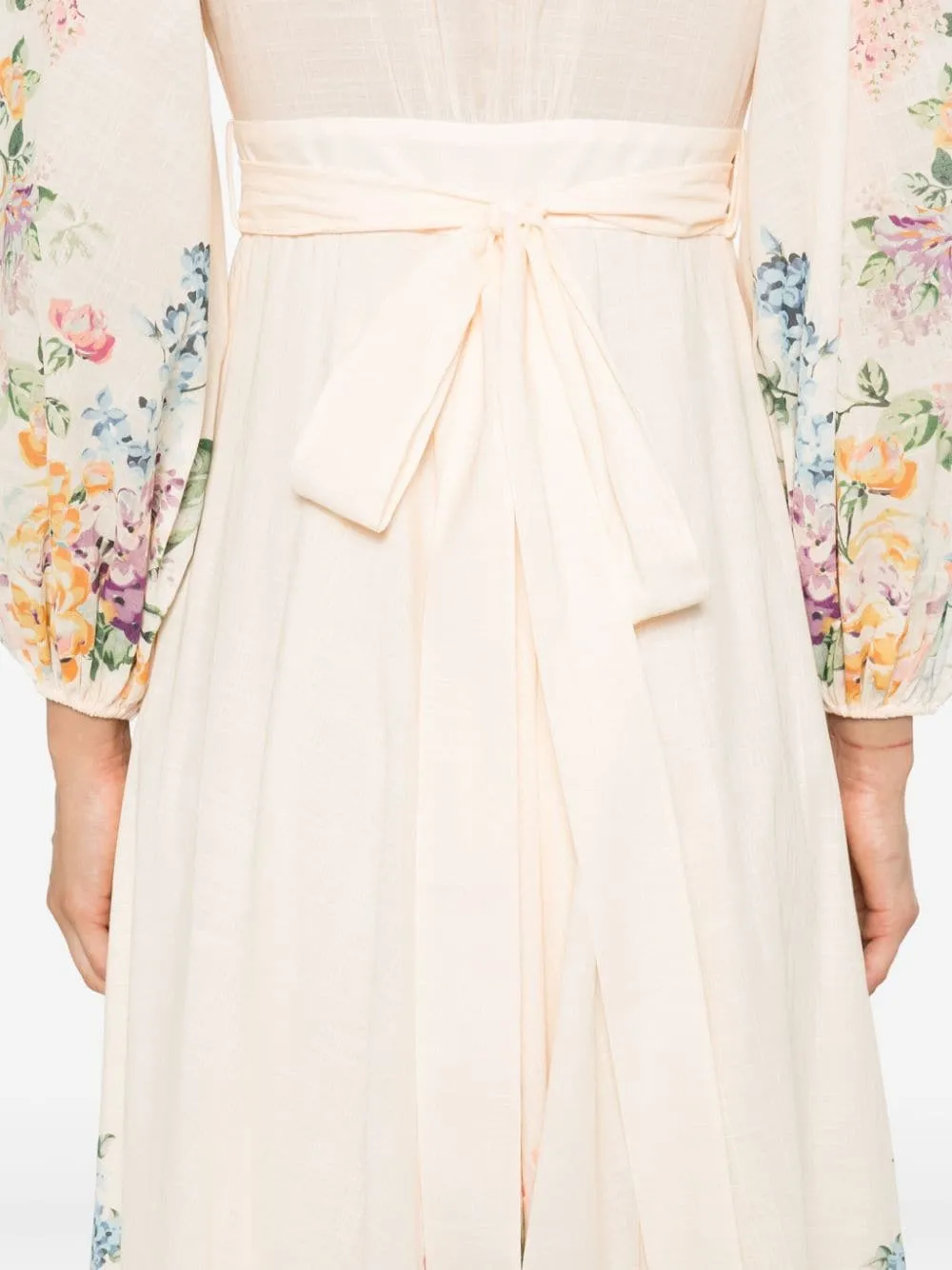 Blooming Garden Wrap Midi Dress - ZIMMERMANN